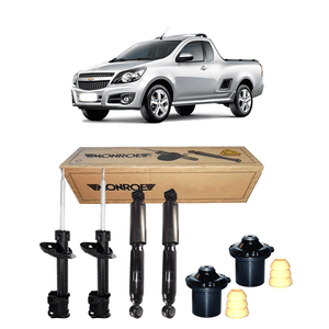 Kit 4 Amortecedor Montana 2010 A 2021  + Kit Completo