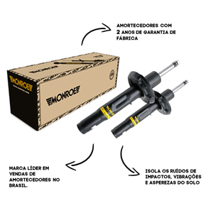 Kit 4 Amortecedores Nissan Frontier 4X2 2008 A 2016 + Kit