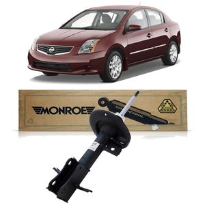 Amortecedor Dianteiro Nissan Sentra 2008 A 2013 Esquerdo