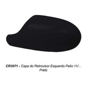 Capa Espelho Ext Fiat Palio 11 Esq Preto