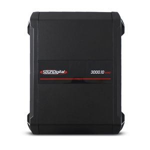 Modulo Som Soundigital 3000.1D Nano 1 Canal 3000Rms 20Hms