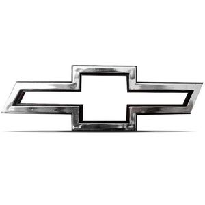 Emblema Capo Opala Comodoro Cromado Gravata Vazata