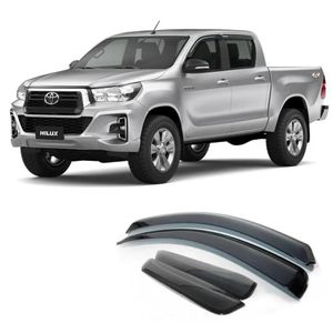 Calha Chuva Toyota Hilux 16 20 4 Pts Cab. Dupla