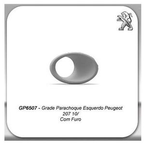 Grade Parachoque Peugeot 207 10 C Furo Esq