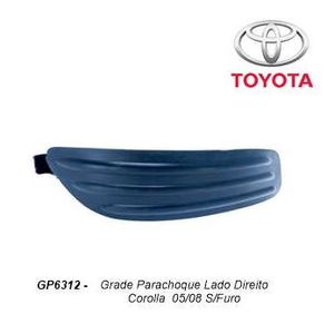 Grade Parachoque Diant Toyota Corolla 05 08 Dir