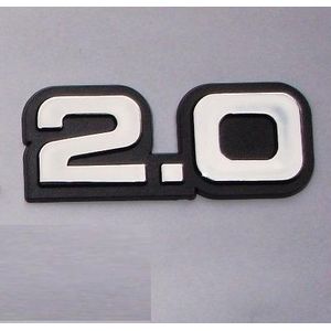 Emblema 2.0 Monza 90 Cromado