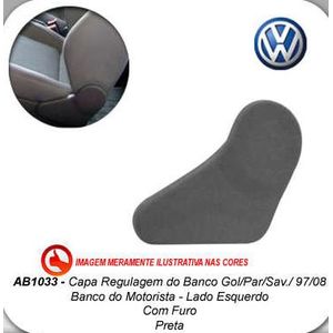 Capa Lateral Banco Gol (Ext. Esq) Preto 97 08