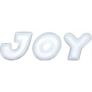 Emblema Adesivo Joy ( Prata )