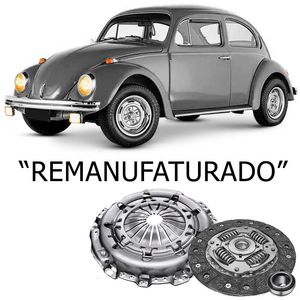 Kit Embreagem Fusca Brasilia 1500 1600 Sem Rolamento Remanuf