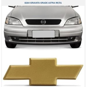 Emblema Grade Astra 99 2002 Dourado