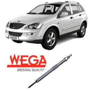 Vela Aquecedora Ssangyong Actyon 2.0 2007 Kyron 2.0 2007