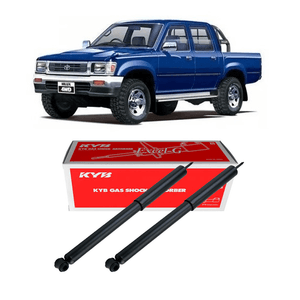 Par Amortecedores Traseiros Hilux 1997 A 2004