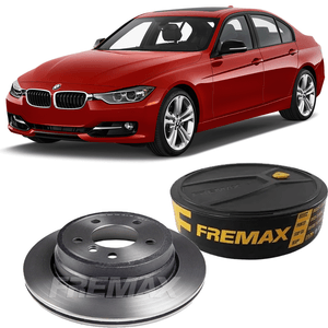 Disco Freio Traseiro Bmw 320 2014 A 2017