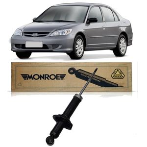 Amortecedor Traseiro Honda Civic 2001 A 2005