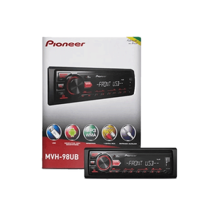 Aparelho Som Radio Pioneer Mvh-098Ub (Usb, Aux, Mp3)