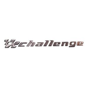 Emblema Adesivo Vectra Astra Challenge (Cinza)