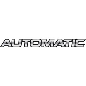 Emblema Automatic Toyota Hilux 06 Cinza