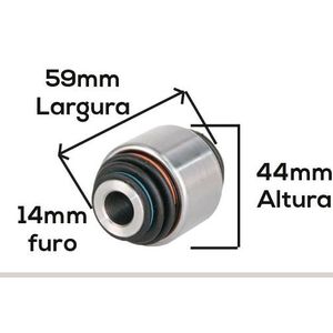 Bucha Braco Susp. Tras Hyundai Azera I30 Santa Fe 12 16 Elan