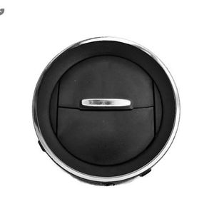 Grade Vent Int Gol Ger Vi Preto Borda Prata (Redondo) Detalh