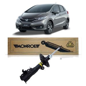 Amortecedor Dianteiro Honda Fit 2014 A 2021 Esquerdo