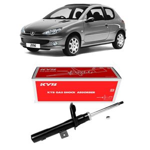 Amortecedor Dianteiro Peugeot 206 1999 A 2010 Direito