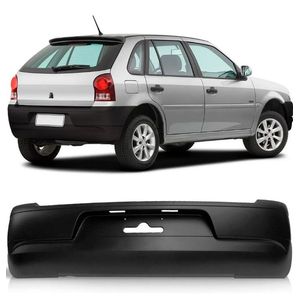Parachoque Traseiro Gol G4 2006 A 2010 Preto Texturizado