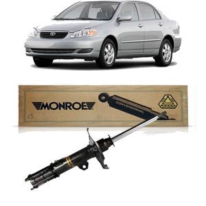 Amortecedor Dianteiro Toyota Corolla 2002 A 2008 Esquerdo