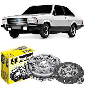 Kit Embreagem Corcel 2 1.6 8V 1978 A 1986 Com Rolamento