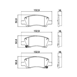 Pastilha Freio Dianteira Hyundai Hb20 Evolution 1.0 2020