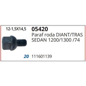 Parafuso Roda Fusca 5 Furos 74 Curto
