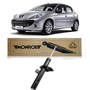 Amortecedor Dianteiro Peugeot 207 1.4 1.6 2008 Esquerdo