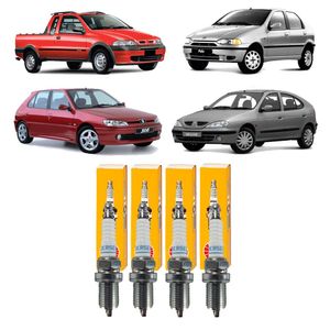 Vela Fiat Palio 1.0,1.5 1.6 Clio 1.0 1.6 8V 00 Megane 1.6 8