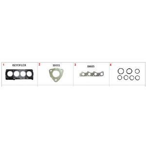 Junta Motor Gol Power 1.0 8V Flex Superior S Ret