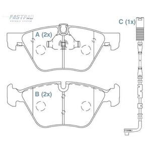 Pastilha Freio Dianteira Bmw 320I 2.0 2005 Em Diante Ceramic