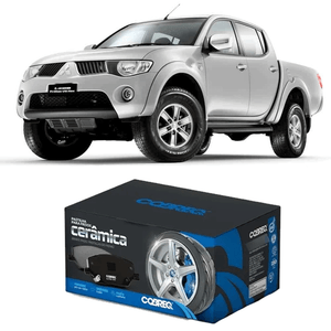 Pastilha Freio Dianteira Mitsubishi L-200 Triton 2008 Ceram