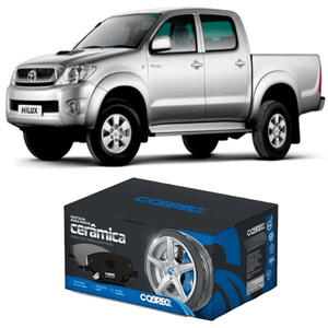 Pastilha Freio Dianteira Toyota Hilux 2.7 3.0 2009 Ceramica
