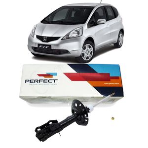 Amortecedor Dianteiro Honda Fit 2009 A 2013 Esquerdo