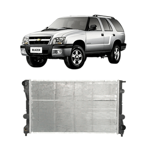 Radiador S-10 Blazer 2.8 2000 A 2004 Com E Sem Ar