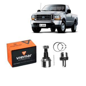 Pivo F-250 4X2 1999 A 2012 Kit Superior E Inferior 1 Lado