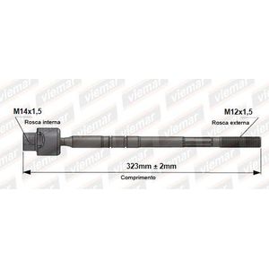 Barra Axial Corsa 99 Tigra 94 Caixa Saginaw Dhb Femea