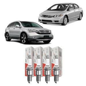 Vela Honda Civic Lxs Exs 1.6 1.8 16V 06 Flex Cr-V 2.0 16V