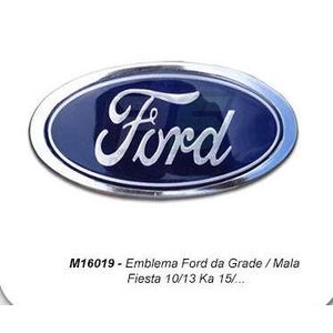 Emblema Grade Porta Mala Fiesta 10 13 Ka 15