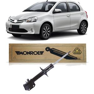 Amortecedor Dianteiro Toyota Etios 2012 A 2021