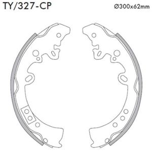 Sapatas Freio Toyota Hilux Srv 2005 Sw4 2005