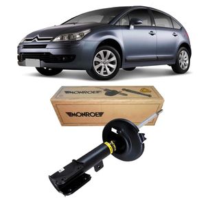 Amortecedor Dianteiro Citroen C4 Picasso 2006 A 2013 Esquerd