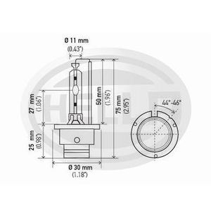 Lampada Xenon D2s 12V 35W 4300K