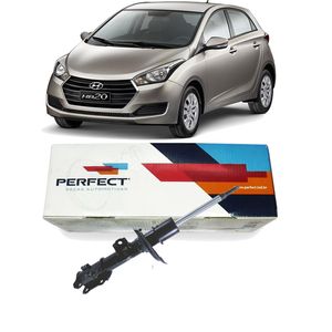 Amortecedor Dianteiro Hyundai Hb20 2013 A 2019 Esquerdo