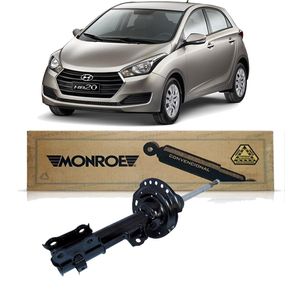 Amortecedor Dianteiro Hyundai Hb20 2013 A 2019 Esquerdo