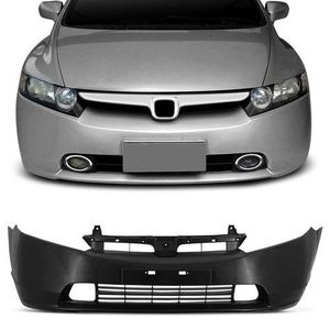 Parachoque Diant Honda New Civic 2006 C Furo Farolete
