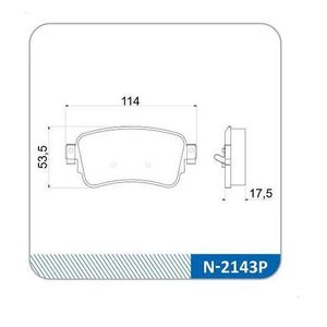 Pastilha Freio Traseira Peugeot Expert 1.6 2018 Em Diante